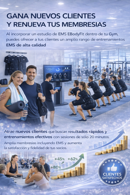 Aumenta membresías con EMS