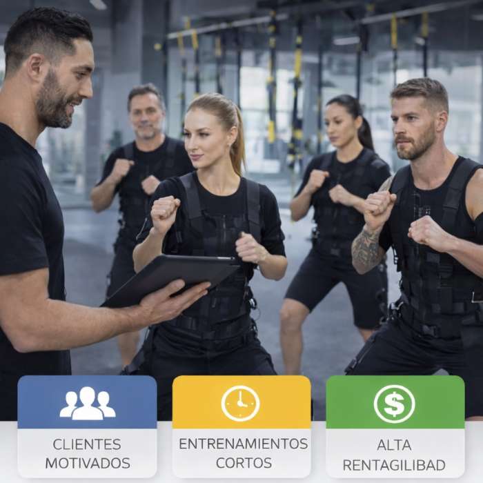 Entrenamiento con EMS y enfoque total