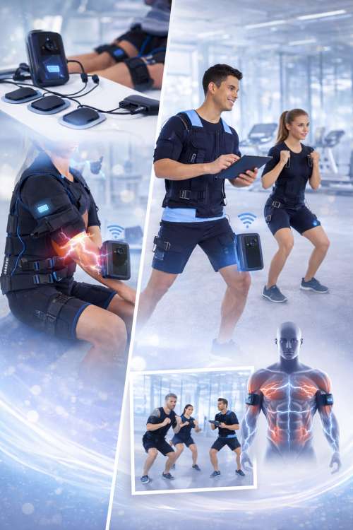 Tecnología EMS en acción gimnasio 2